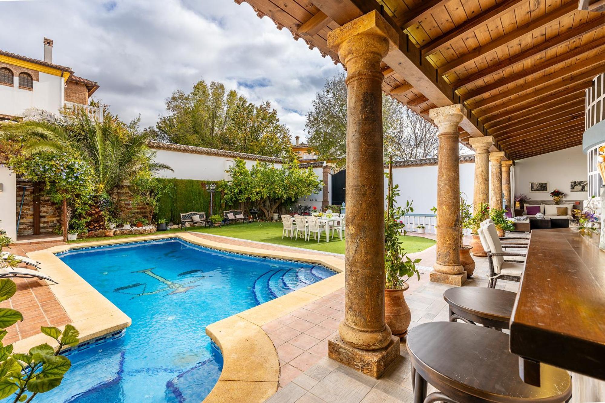 Villa Casa De Amigos La Latina Con Piscina, Chimenea Y Barbacoa Illora Exterior foto